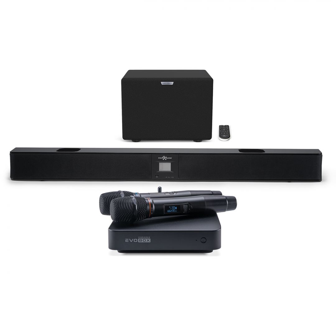 караоке-комплект EVOBOX Plus + EvoSound Bar (саундбар с караоке) в Обнинске
