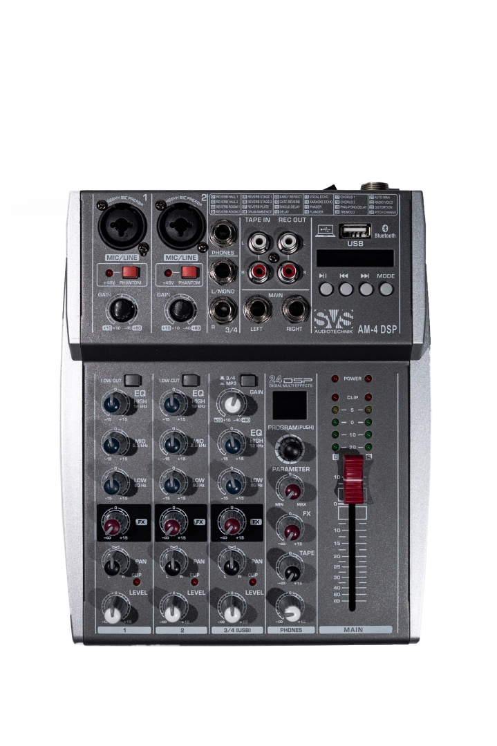 SVS Audiotechnik mixers AM-4 DSP Аналоговый микшерный пульт, 4-канала в Обнинске