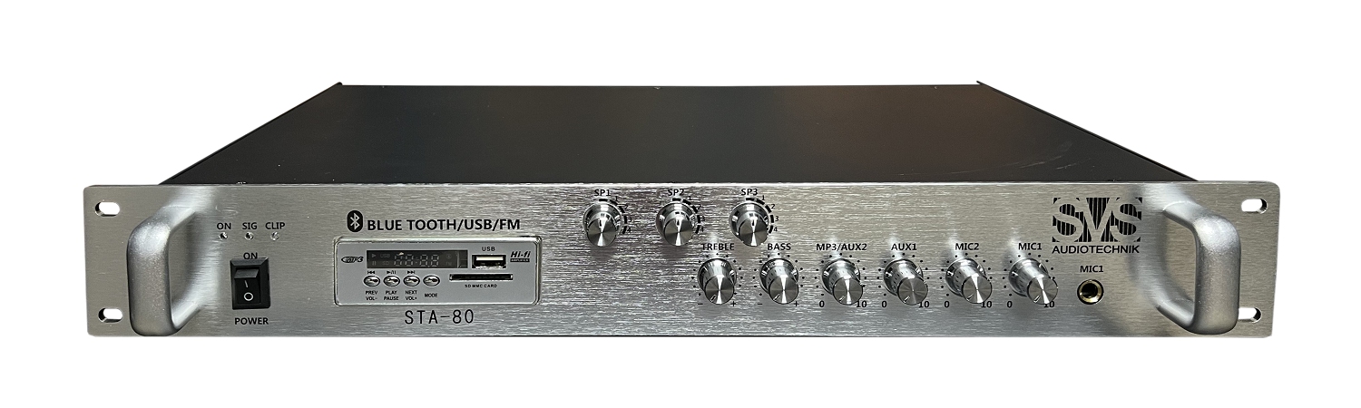 SVS Audiotechnik STA-80 Микшер-усилитель для систем Public Address в Обнинске