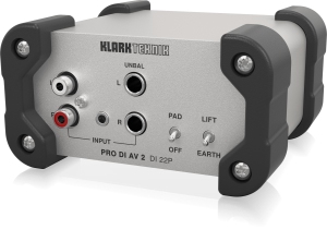 Klark Teknik DI 22P пассивный стерео директ-бокс в Обнинске