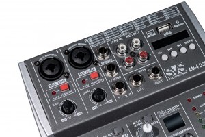 SVS Audiotechnik mixers AM-4 DSP Аналоговый микшерный пульт, 4-канала в Обнинске